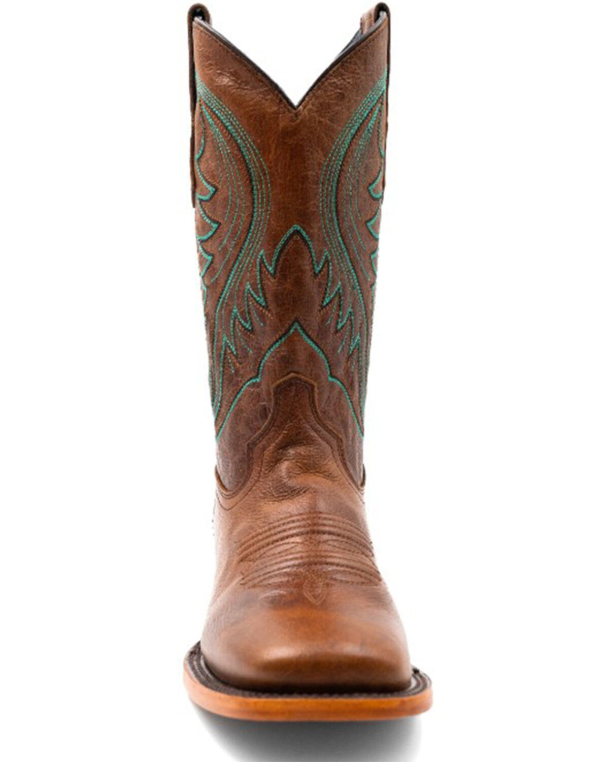 Image #4 - Ferrini Men's Beau Tall Western Boots - Broad Square Toe, Honey, hi-res