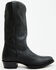 Image #2 - El Dorado Men's Sammy Western Boots - Round Toe, Black, hi-res