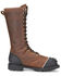 Image #2 - Matterhorn Men's 16" Waterproof Insulated Work Boots - Steel Toe, Brown, hi-res