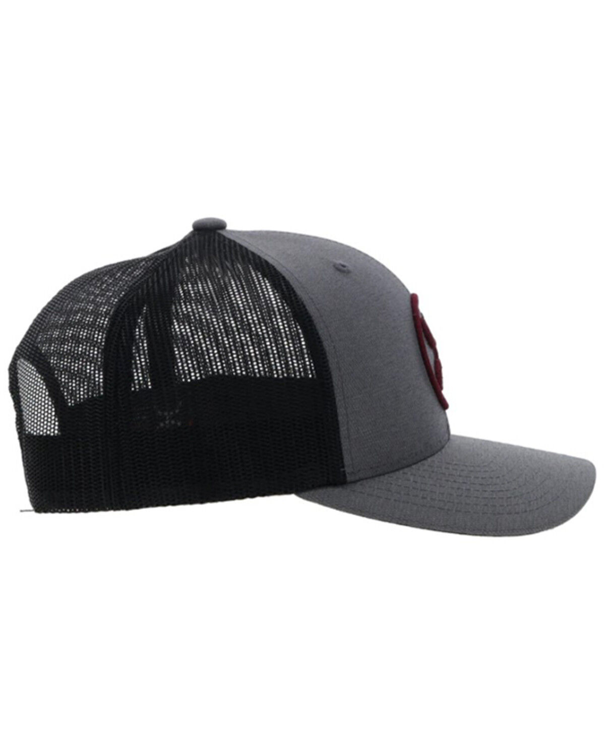 Image #4 - Hooey Men's O-Classic Mesh Trucker Cap, Grey, hi-res