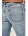 Image #4 - Ariat Men's M8 Baltimore Grizzly Light Wash Slim Stretch Jeans, Light Wash, hi-res