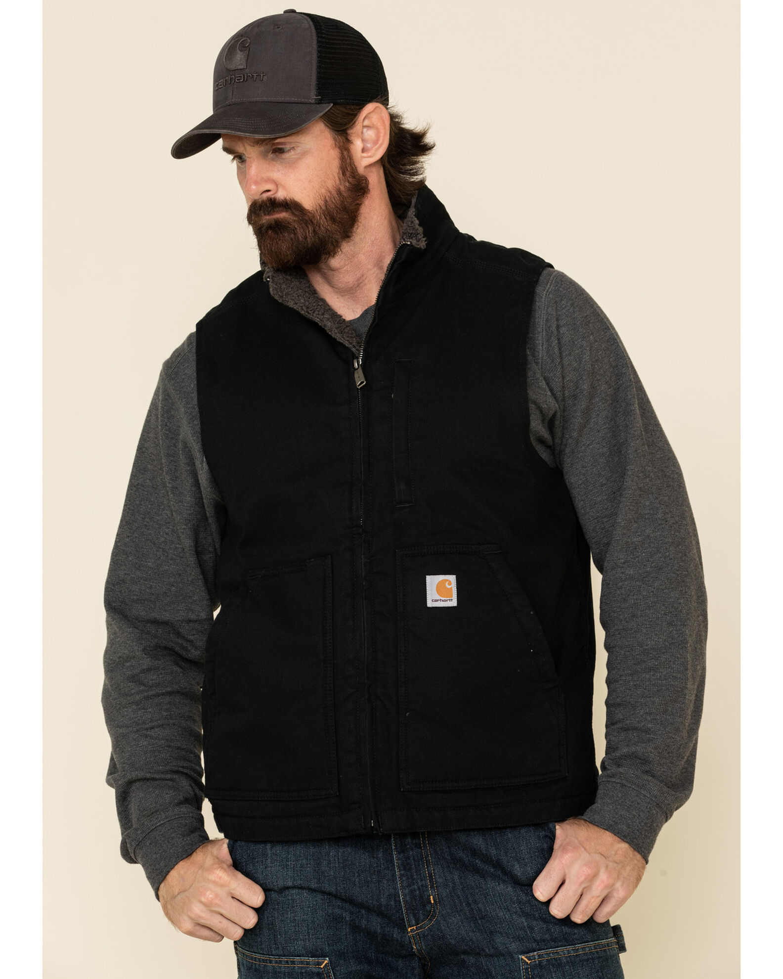 Carhartt men's sale down vest