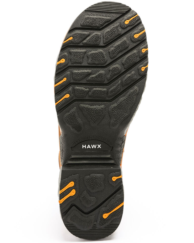 Hawx Men's Legion Work Boots - Round Toe, Brown, hi-res