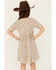 Image #4 - Rylee & Cru Girls' Finn Floral Print Mini Dress, White, hi-res