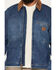 Image #3 - Carhartt Men's Denim Detroit Jacket, Blue, hi-res