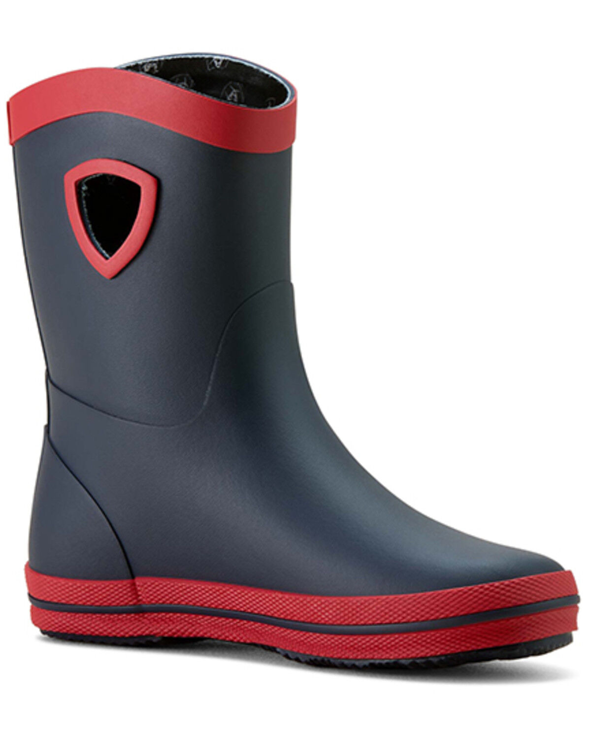 Image #1 - Ariat Boys' Kelmarsh Rubber Boots, Navy, hi-res