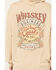 Image #4 - Cleo + Wolf Women's Whiskey Washed Oversized Hoodie, Wheat, hi-res
