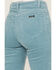 Image #4 - Rolla's Women's Boot Barn Exclusive Eastcoast Corduroy Flare Jeans, Teal, hi-res