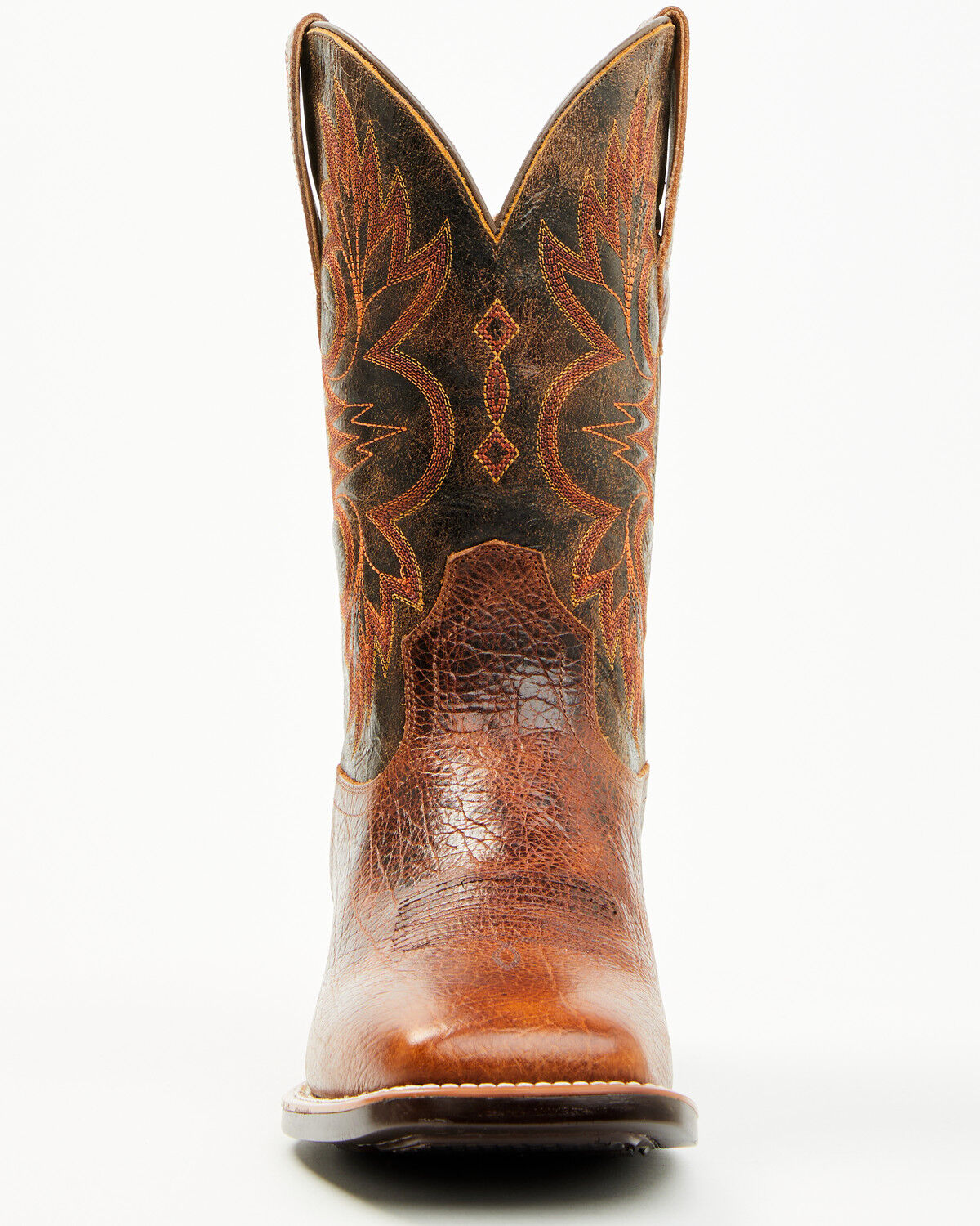 Image #4 - Cody James Hoverfly Axel Western Performance Boots - Broad Square Toe, Brown, hi-res