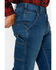 Image #4 - Carhartt Men's Full Swing Relaxed Fit Dungaree Jeans, Dark Blue, hi-res