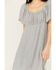 Image #3 - Cleo + Wolf Women's Arlo Flutter Sleeve Printed Mini Dress, Blue, hi-res