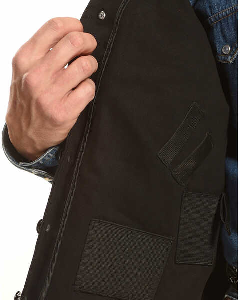 Image #4 - Wyoming Traders Men's Texas Concealed Carry Vest, Black, hi-res