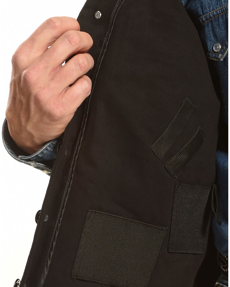 Wyoming Traders Men's Black Texas Concealed Carry Vest, Black, hi-res
