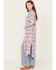 Image #2 - Wrangler Retro Women's Long Sleeve Snap Duster Shacket, Multi, hi-res