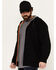 Image #2 - Hawx Men's Zip Front Hooded Zip Jacket - Tall , Black, hi-res