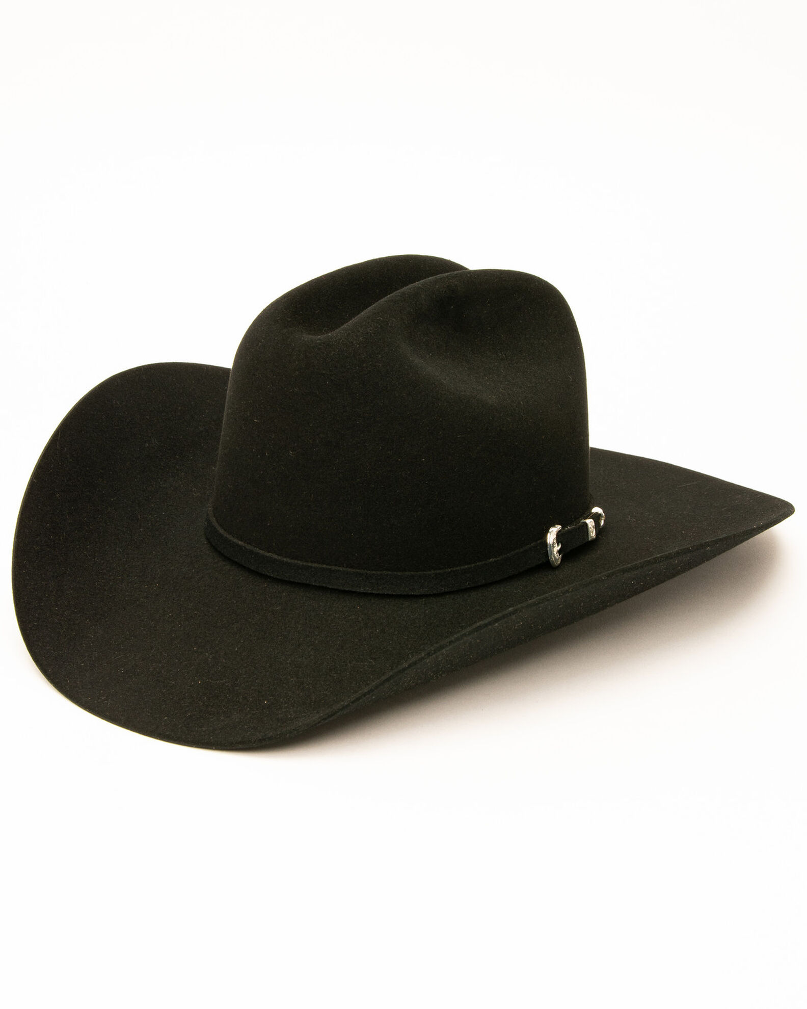 Image #1 - Moonshine Spirit Perfect Storm Felt Cowboy Hat, Black, hi-res
