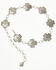 Image #2 - Shyanne Women's Remi Cross Chain Belt, Silver, hi-res