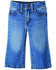 Image #1 - Wrangler Infant Boys' Light Wash Straight Stretch Denim Jeans, Light Wash, hi-res