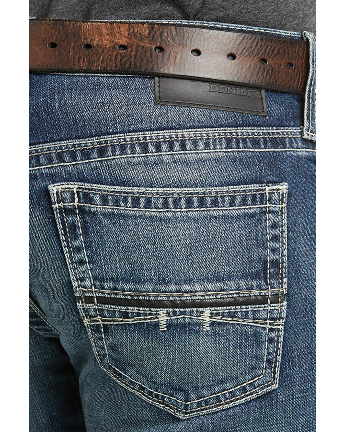Image #3 - Ariat Men's M7 Silverton Coltrane Slim Straight Jeans, Blue, hi-res
