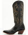 Image #3 - Shyanne Women's Layla Exotic Caiman Western Boots - Round Toe, Black, hi-res