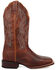 Image #2 - Dan Post Women's Brandy Western Boots - Broad Square Toe, Brown, hi-res