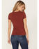 Image #4 - Idyllwind Women's Wild Spirit Graphic Trustie Tee, Brandy Brown, hi-res