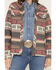 Image #3 - Outback Trading Co Women's Lorelei Southwestern Print Long Sleeve Snap Performance Shirt, Red, hi-res