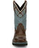 Image #4 - Justin Women's Starlina Western Boots - Broad Square Toe, Brown, hi-res