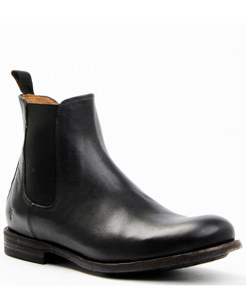 Frye Men's Tyler Chelsea Vintage Casual Boots - Round Toe, Black, hi-res