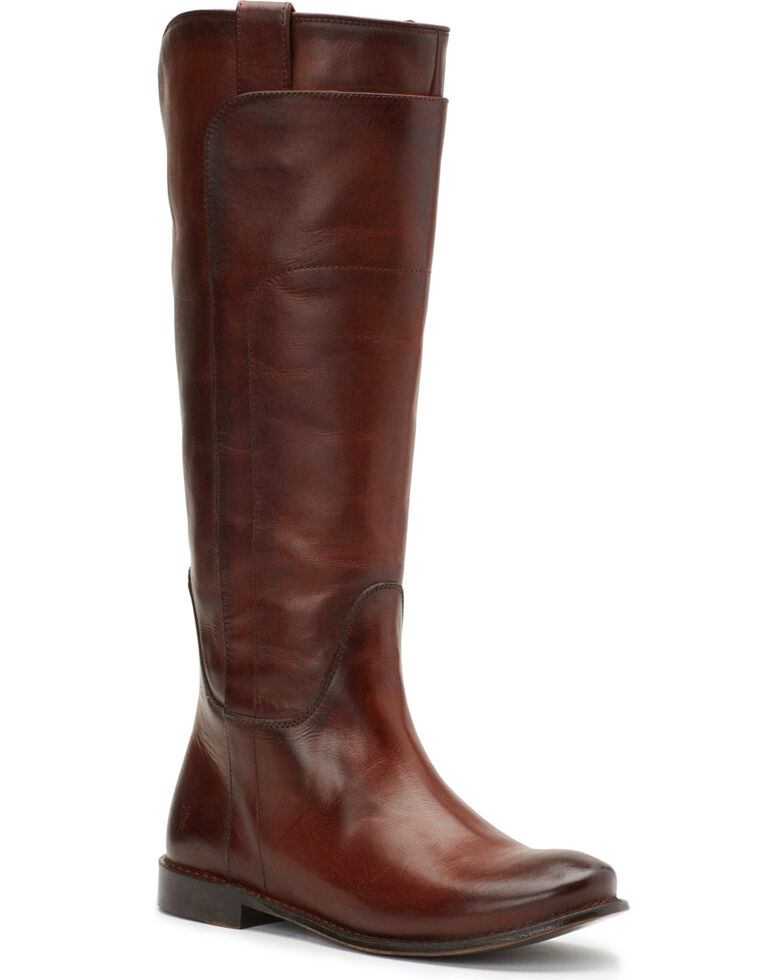 Frye Women's Redwood Paige Tall Riding Boots - Round Toe - Country ...