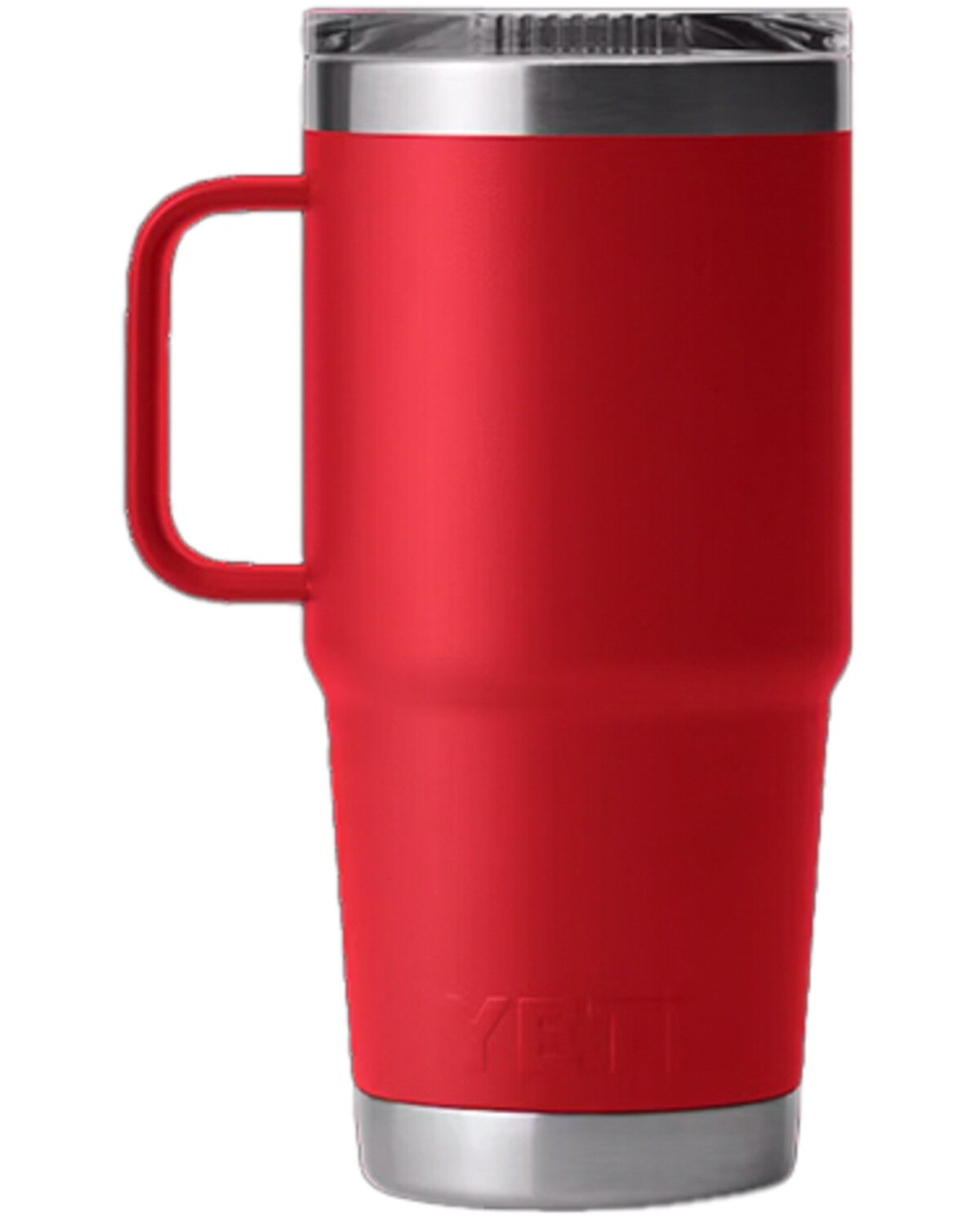 Image #2 - YETI Rambler® Stronghold™ Lid 20oz Travel Mug, Red, hi-res