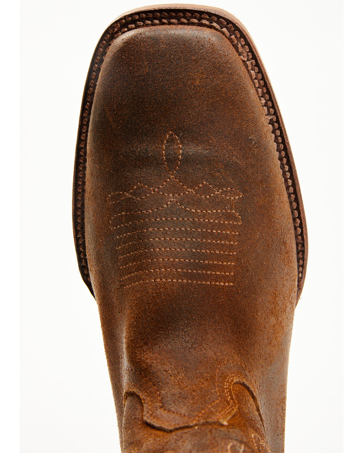 Image #6 - Roan by Bed Stu Men's Saber Performance Western Boots - Broad Square Toe, Tan, hi-res