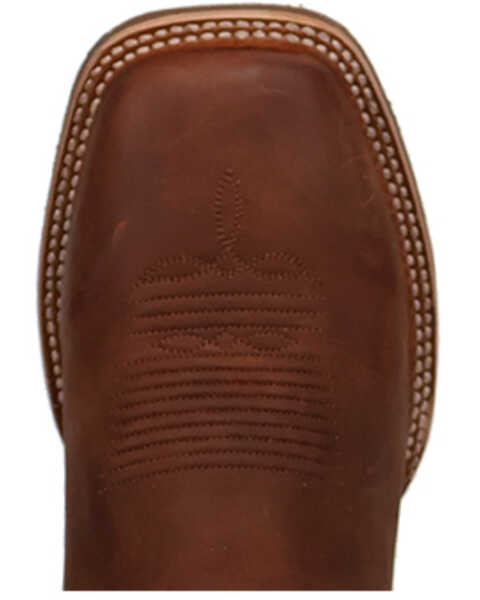Image #6 - Dan Post Men's 13" Performance Western Boots - Broad Square Toe , Distressed Brown, hi-res