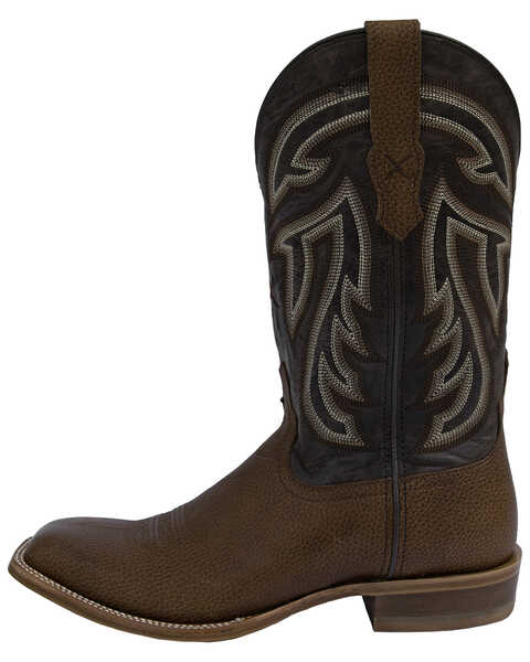 Image #3 - Twisted X Men's Rancher Western Boots - Broad Square Toe, Brown, hi-res
