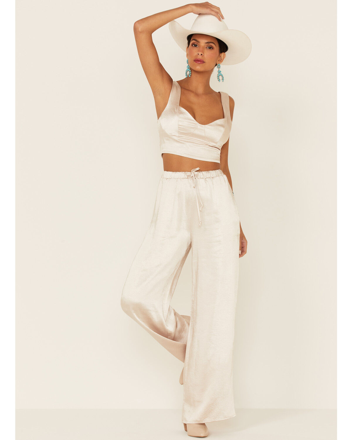 Image #5 - The Now Women's Piper Bustier Top, Cream, hi-res