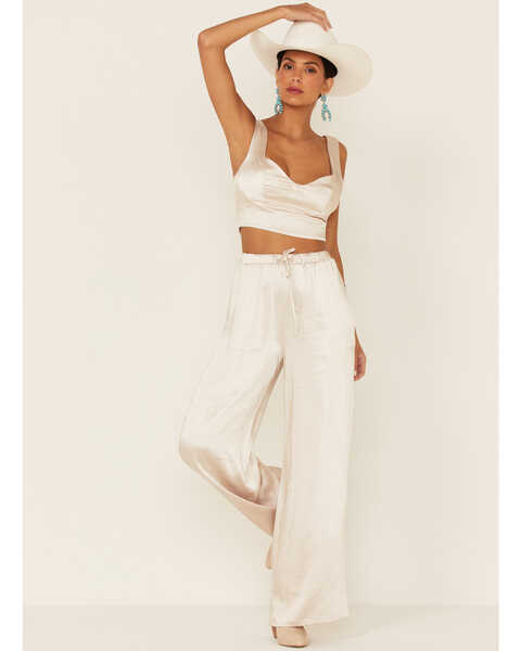 Image #5 - The Now Women's Piper Bustier Top , Cream, hi-res