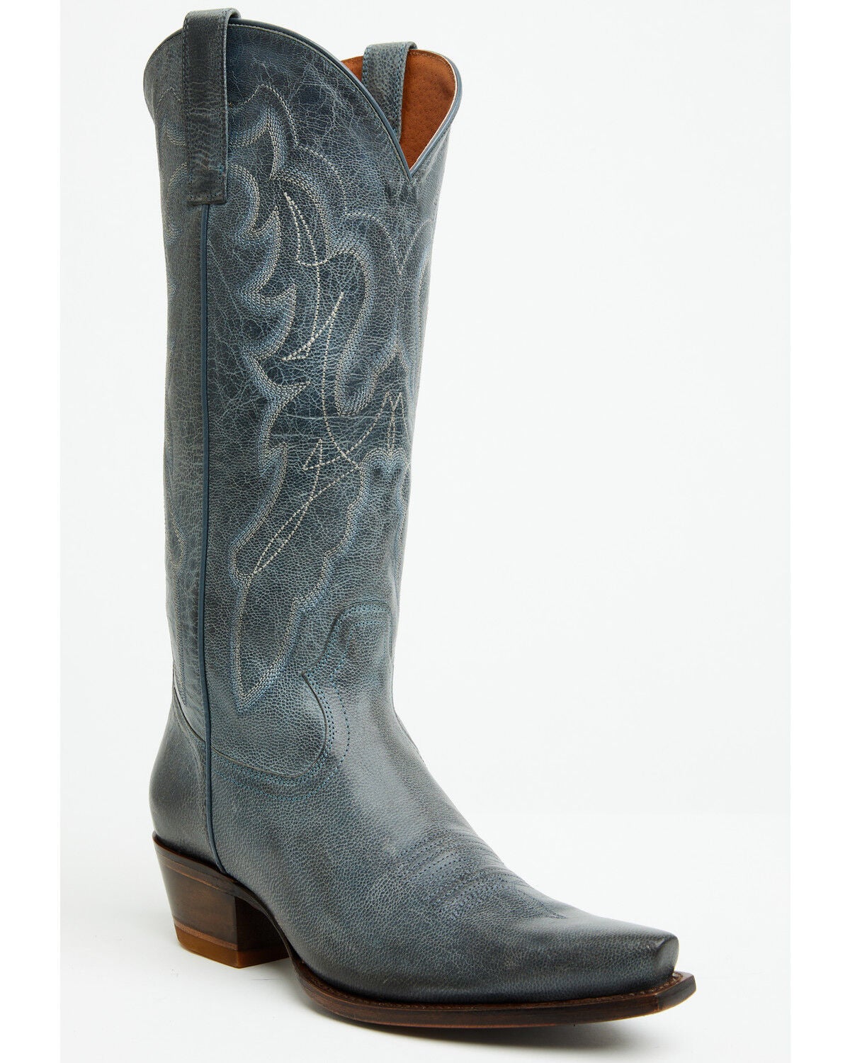 Image #1 - Shyanne Women's Tess Western Boots - Snip Toe, Blue, hi-res