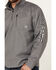 Image #3 - Ariat Men's Team Logo 1/4 Zip Pullover, Grey, hi-res