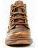 Image #4 - Justin Men's Hazer Casual Lace-Up Lacer Shoe - Moc Toe , Brown, hi-res