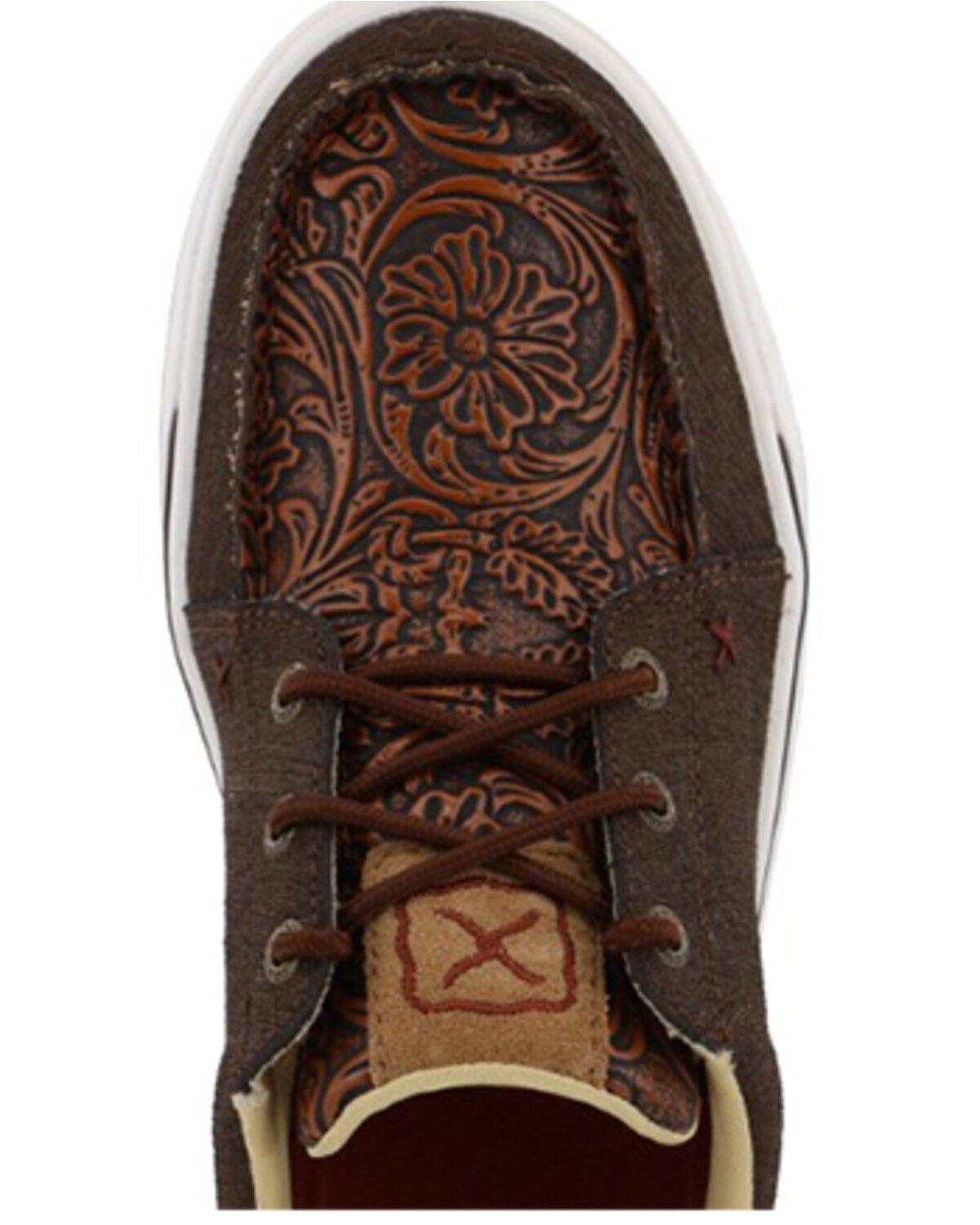 Image #6 - Twisted X Women's Casual Kicks - Moc Toe, Brown, hi-res