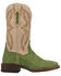 Image #2 - Dan Post Women's Seabass Western Boots - Broad Square Toe, Green, hi-res