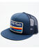 Image #1 - Salty Rodeo Men's Oil Rig Logo Patch Trucker Cap , Navy, hi-res