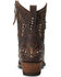 Image #5 - Lane Women's Cossette Western Booties - Snip Toe, Cognac, hi-res