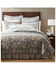 Image #1 - HiEnd Accents Gray Abbie Western Paisley Reversible 3-Piece Full/Queen Quilt Set, Grey, hi-res