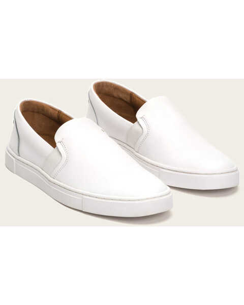 Frye Women's Ivy Slip On Shoes , White, hi-res