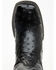 Image #6 - Cody James Men's Exotic Full Quill Ostrich Western Boots - Broad Square Toe, Black, hi-res