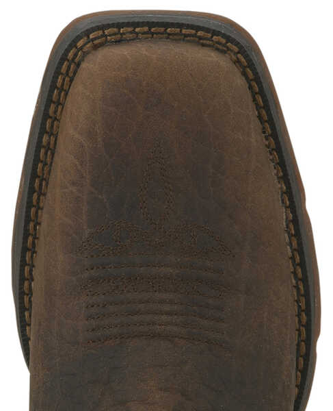 Image #6 - Durango Women's Lady Rebel Western Boots - Steel Toe, Brown, hi-res