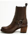 Image #5 - Cleo + Wolf Women's Skylar Fashion Boots - Round Toe, Dark Brown, hi-res