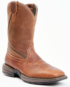 Cody James Men's Brown Lite Western Boots - Wide Square Toe, Brown, hi-res