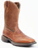 Image #1 - Brothers and Sons Men's Lite Western Performance Boots - Broad Square Toe, Brown, hi-res